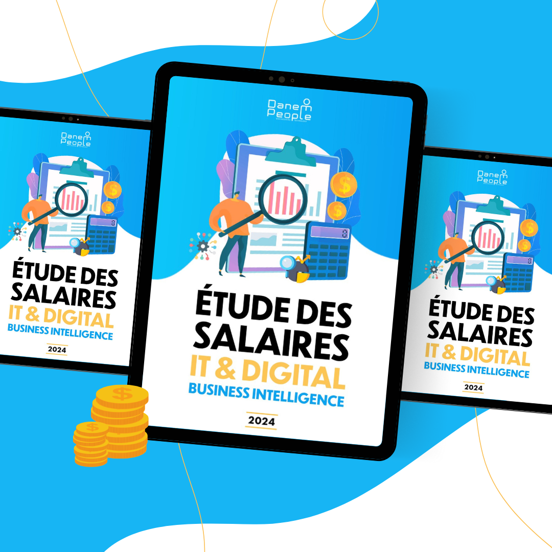 visuel de l'étude des salaires BI ou Business Intelligence de Danem People 2024